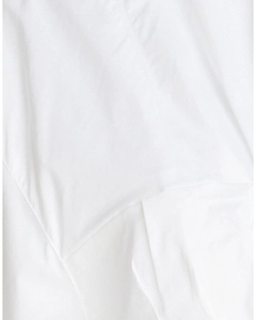 Jacquemus White Solid Colour Tops