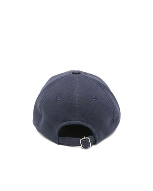 A.P.C. Blue X Marc Jacobs Curved Peak Baseball Cap for men