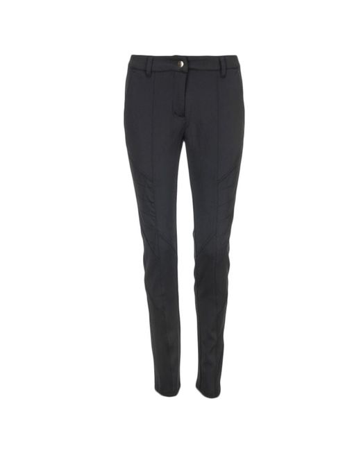 Emporio Armani Blue Tapered Casual Pants