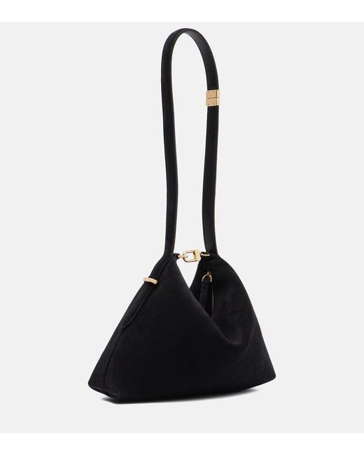 Totême  Black Letter Shoulder Bag