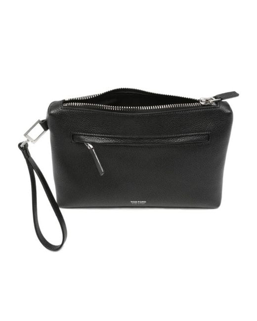 Tom Ford Black Wristlet Clutch for men