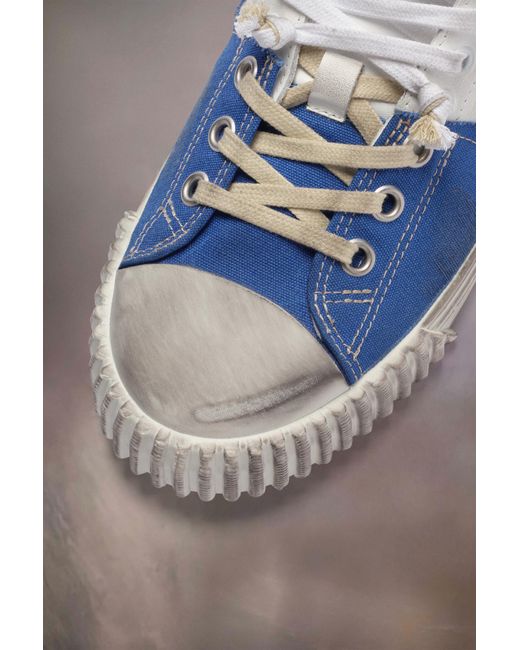 Maison Margiela Blue New Evolution Sneakers for men