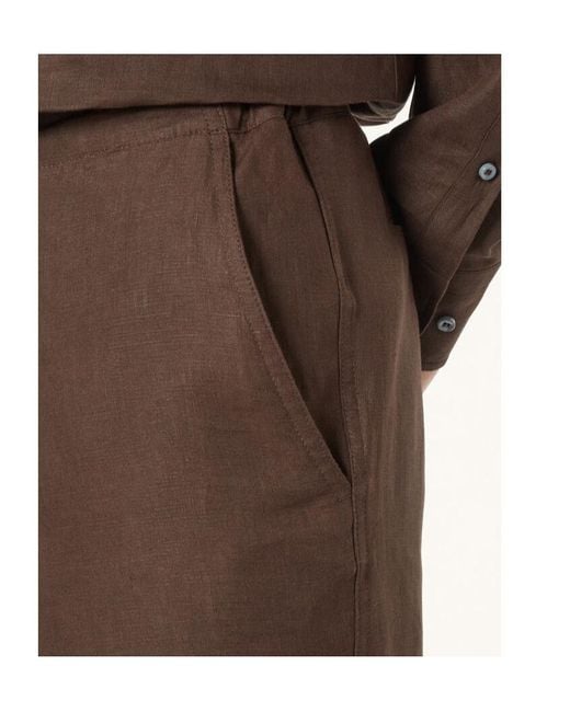 Loro Piana Brown Nolan Bermuda Shorts for men