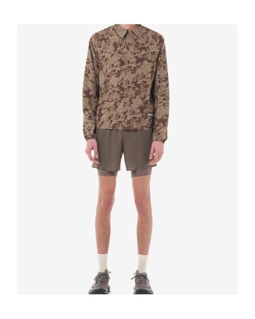 Satisfy Brown Peaceshell River Shirt for men