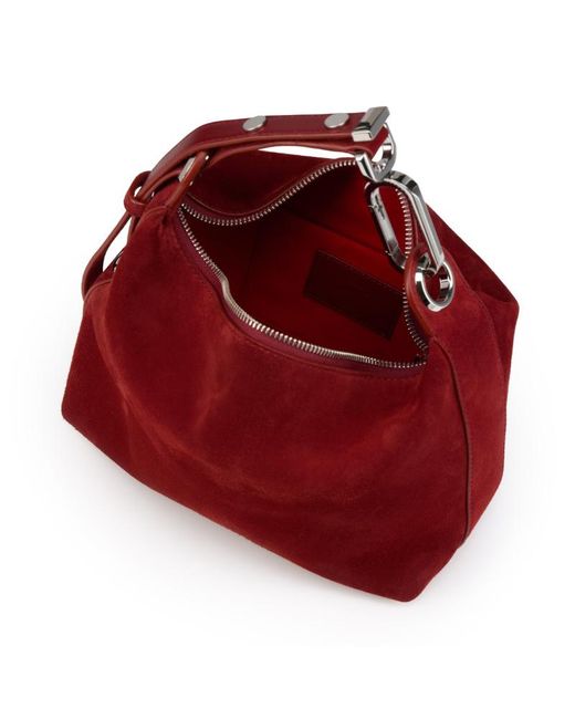 Christian Louboutin Red Chain Detail Shoulder Bag