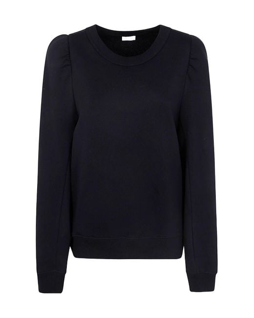 Dries Van Noten Blue Round-Neck Sweater