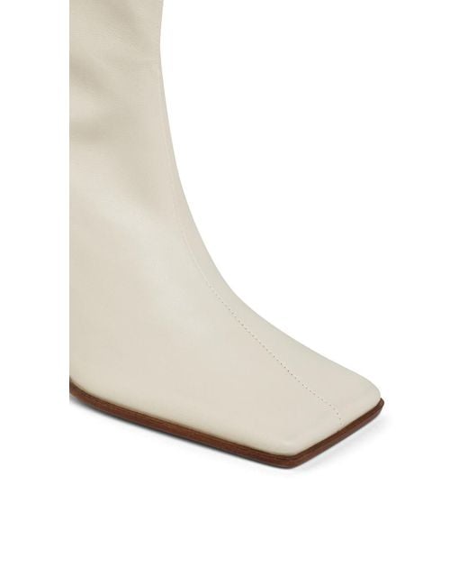 Alaïa White Alaïa Soft Square Boots