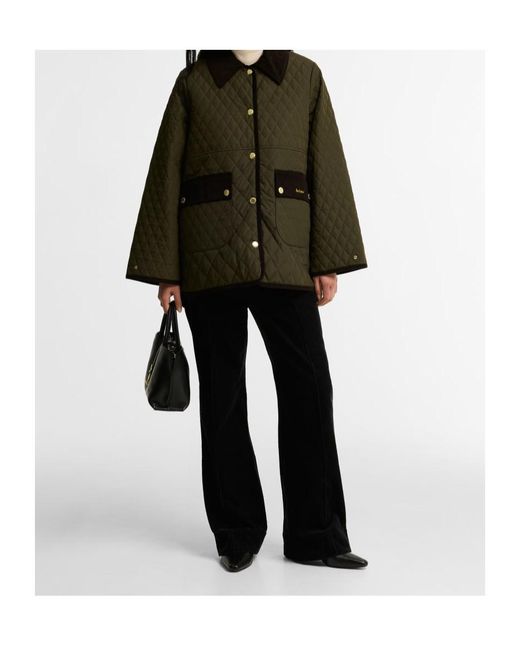 Barbour Black Whickham Quilted Jacket