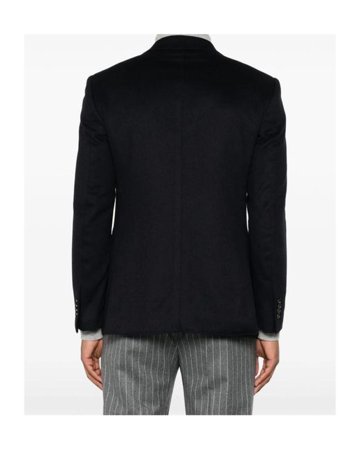Tagliatore Blue Long-Sleeved Suit Jacket for men