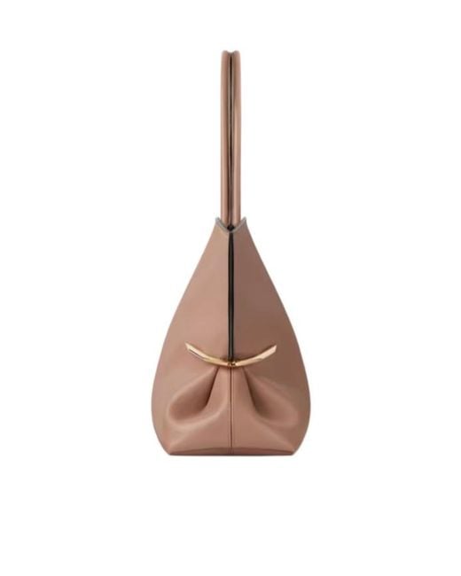 Givenchy Brown Pinch Squeezed Horizontal Tote Bag