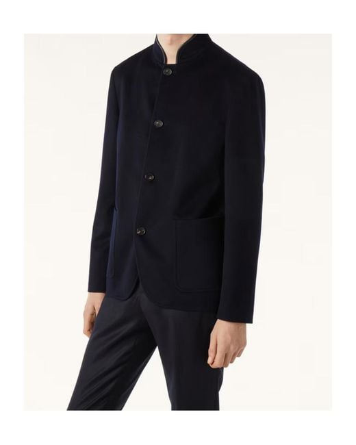 Loro Piana Blue Spagna Jacket for men