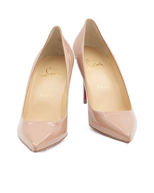 Christian Louboutin Pink 85Mm Kate Pointed Pumps