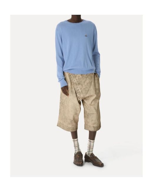Vivienne Westwood Blue Alex Sweater for men