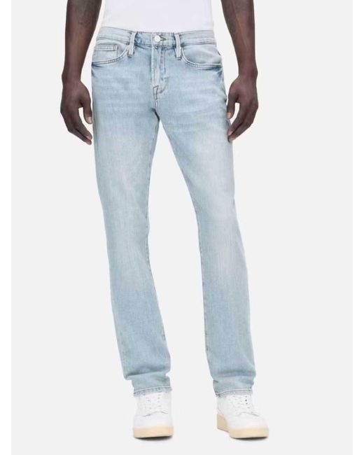 FRAME Blue L'Home Slim-Cut Jeans for men
