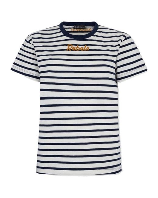 DSquared² Blue T-Shirts