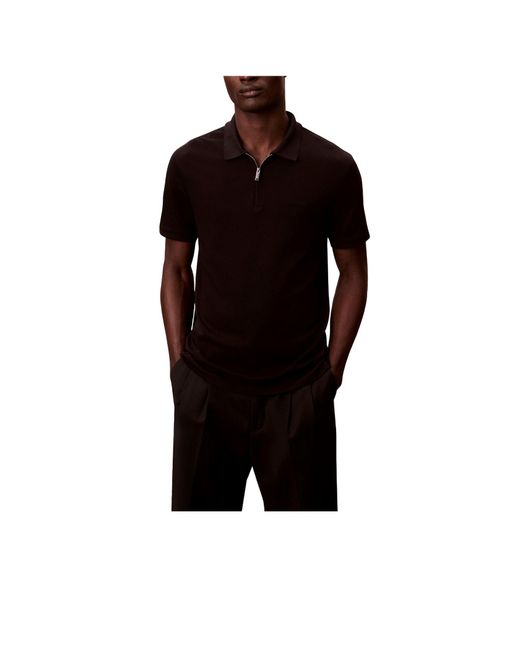 Calvin Klein Black Short-Sleeved T-Shirt for men