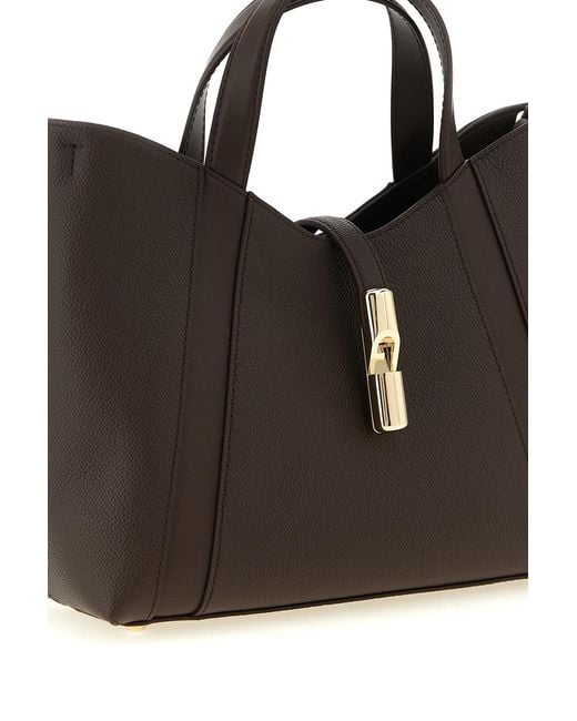 Furla Black Goccia S Shoulder Bag