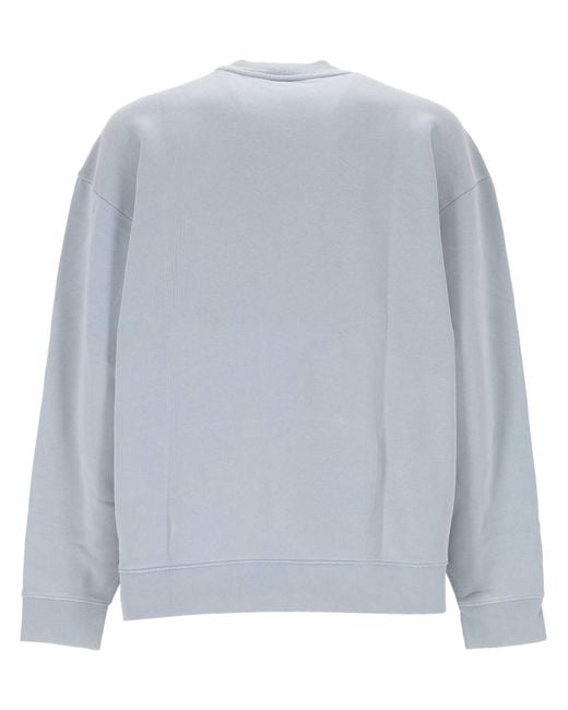 Boss Gray Long-Sleeved Crewneck Sweatshirt for men