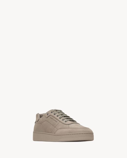 Saint Laurent Brown Sl 61 Low-Top Sneakers for men