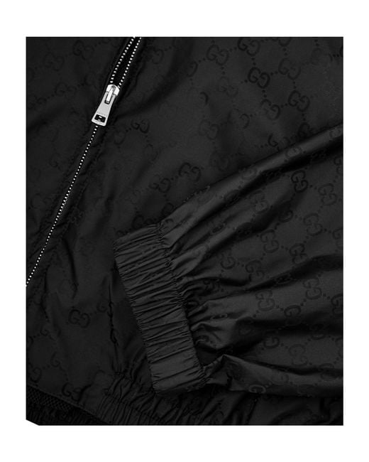 Gucci Black Hooded Jacket for men