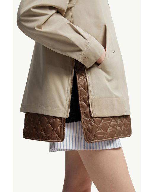 Moncler Natural Felci Padded Shirt Jacket