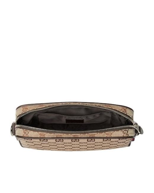 Gucci Natural Gg Small Crossbody Bag for men