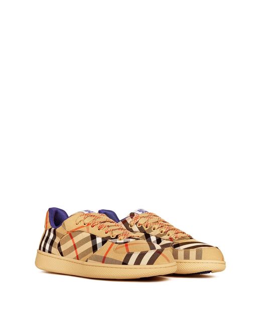 Burberry Natural Check Sneakers for men