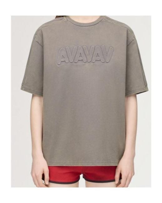 Adidas Originals Gray Avavav Logo T-Shirt