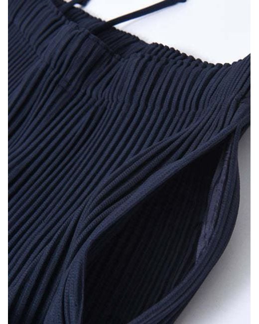 Homme Plissé Issey Miyake Blue Homme Plissé Issey Miyake Balloon Pants for men
