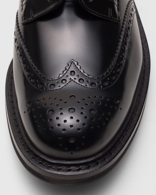 Church's Black Lace-Up Brogues for men