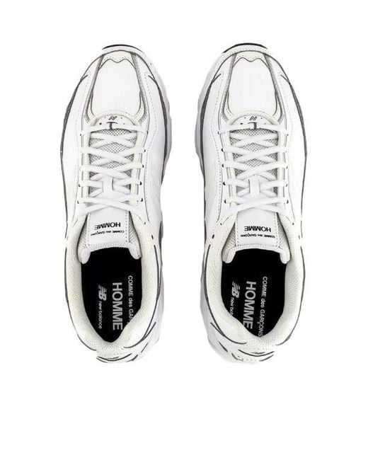 Comme des Garçons White Comme Des Garçons Homme X New Balance 509 Lace-Up Sneakers for men