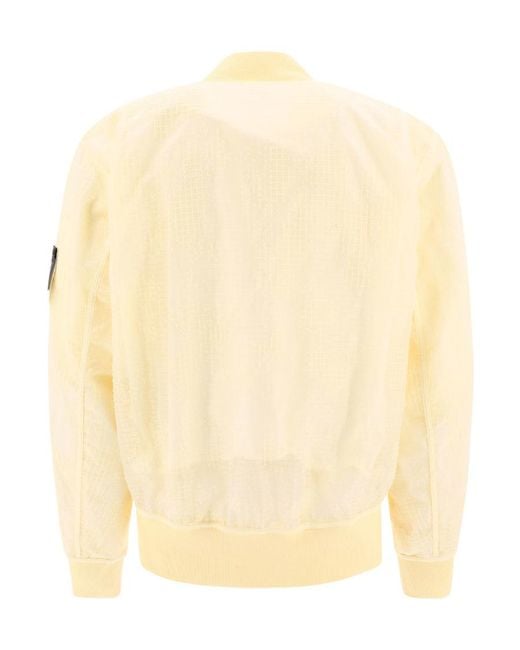 Stone Island Natural Shadow Project Zipped Bomber Jacket for men