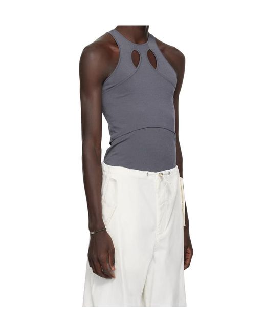 Dion Lee Multicolor Mobius Loop Cut-Out Tank Top for men