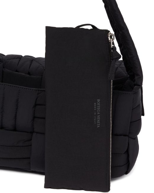Bottega Veneta Black Cassette Medium Shoulder Bag for men