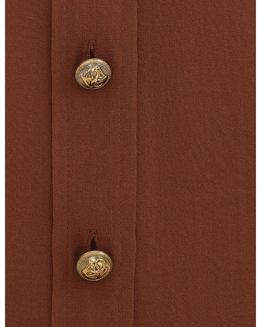 Zimmermann Brown Memento Pocket Shirt