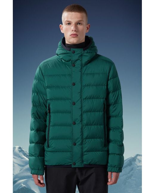 Moncler Blue Rosiere Reversible Down Jacket for men