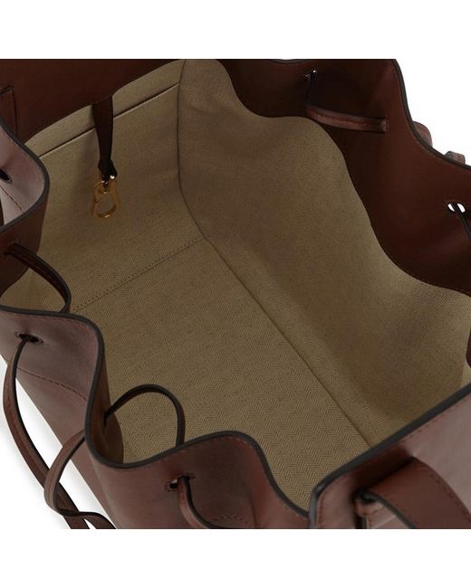 Loewe Brown Medium Hammock Shoulder Bag