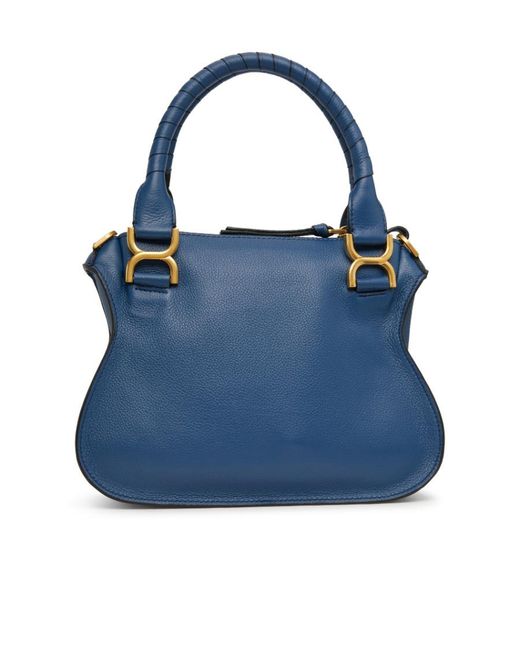 Chloé Blue Marcie Shoulder Bag