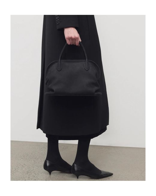 The Row Black Agnes 12 Bag