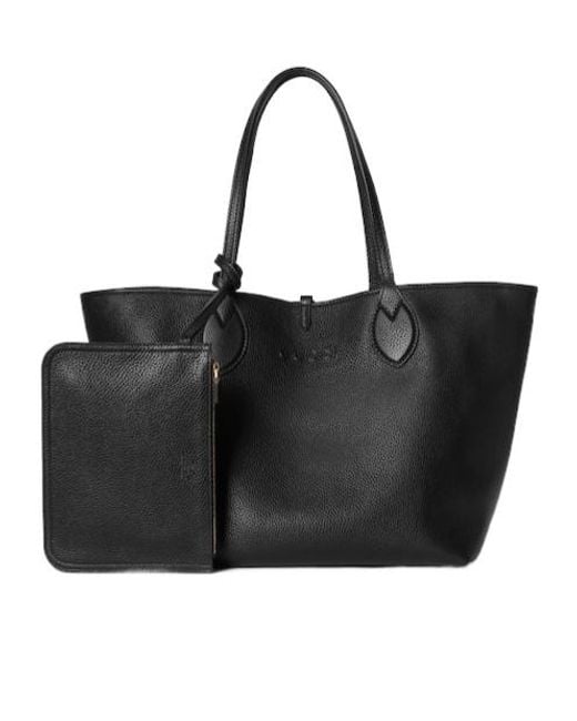 Gucci Black Totissima Large Reversible Tote Bag