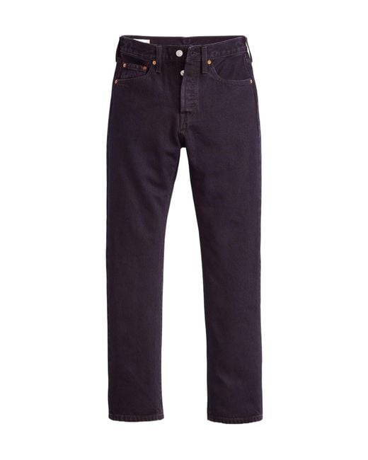 Levi's Blue 501 Straight-Leg Jeans