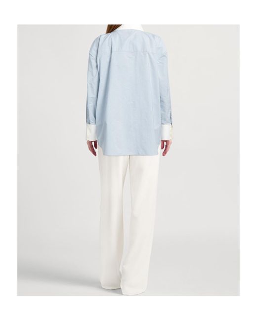 Saint Laurent Blue Long Sleeve Shirt