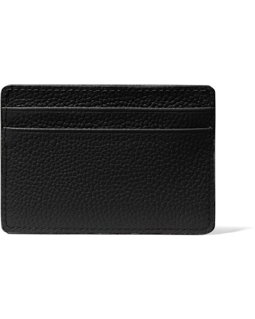 MICHAEL Michael Kors Black Leather Card Holder