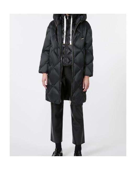 Max Mara Black Down Jacket