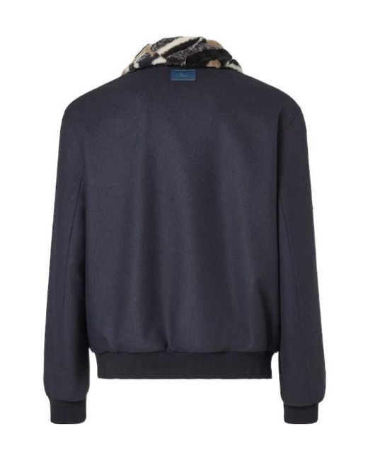 Fendi Blue Blouson for men