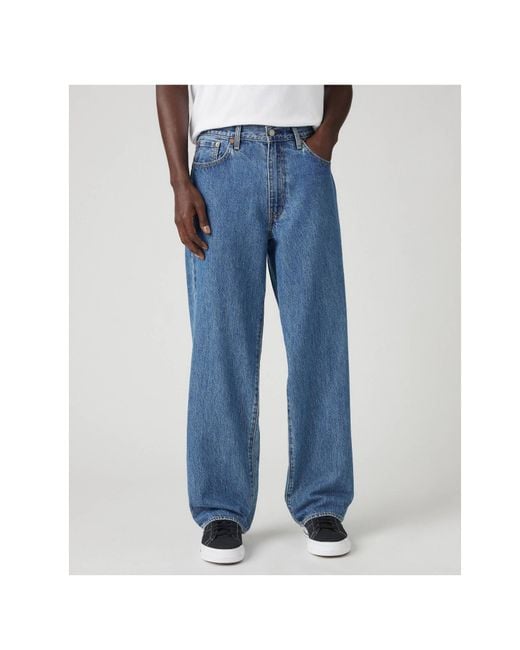 Levi's Blue 578 Relaxed Baggy Jeans for men