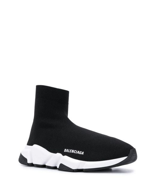 Balenciaga Black Speed Sock Sneakers for men