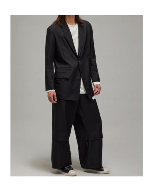 Y-3 Black Sport Uniform Blazer for men