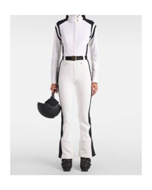 Bogner White Janny Ski Suit
