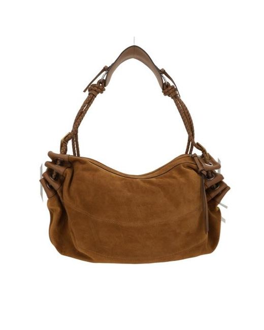 Isabel Marant Brown Maia Zipped Medium Shoulder Bag
